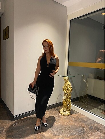 s Beden siyah Renk İpekyol elbise