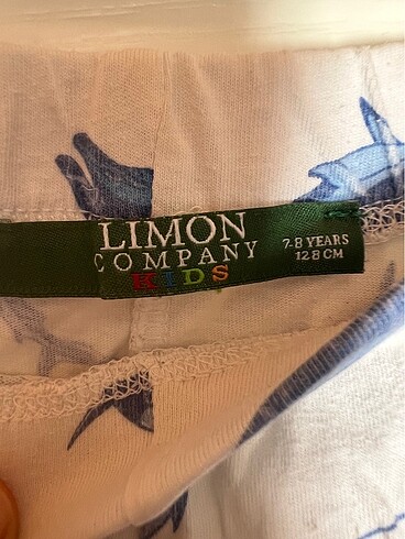 Limon Company Erkek çocuk şort kapri pijama