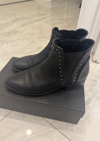 Beymen Siyah Zimba Damgali Bot - Görsel 7