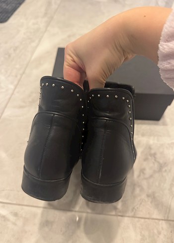 Beymen Siyah Zimba Damgali Bot - Görsel 5