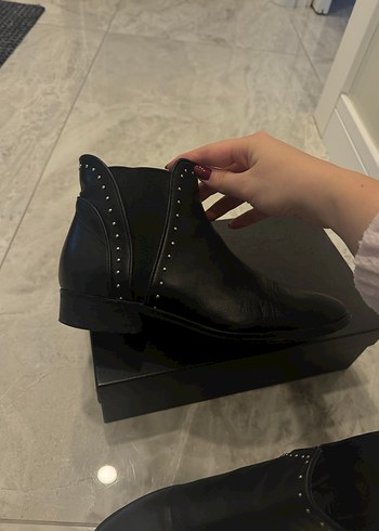 Beymen Siyah Zimba Damgali Bot - Görsel 8