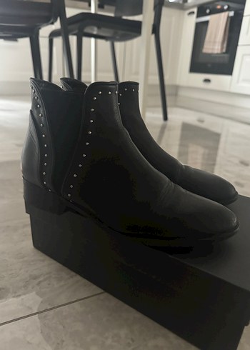 Beymen Siyah Zimba Damgali Bot - Görsel 2