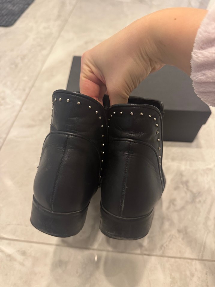 Beymen Siyah Zimba Damgali Bot - Görsel 5