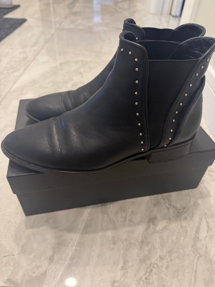 Beymen Siyah Zimba Damgali Bot - Görsel 3