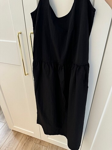 Zara Uzun Siyah Elbise - Görsel 5