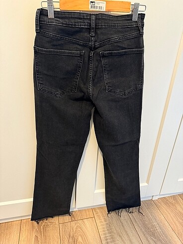 Zara Zara Siyah Flare Jeans Kot Pantolon