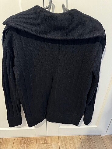 Neil Barrett Lacivert Fermuarli Kazak - Görsel 4