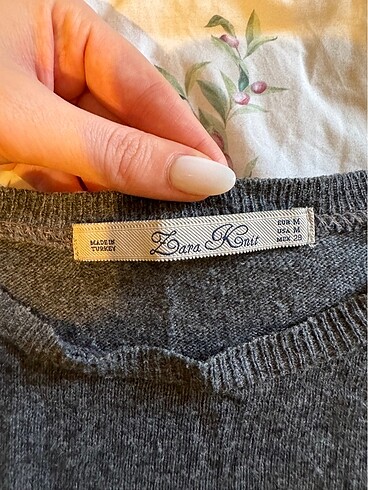 Zara Gri Kazak - Görsel 7