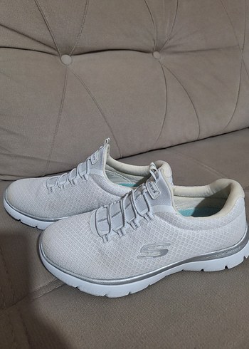 Skechers Skechers Summits Kadın Beyaz Spor Ayakkabı