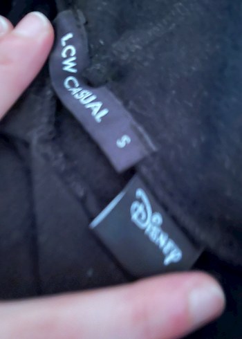 Siyah Kapüşonlu Midi Sweatshirt - Görsel 2