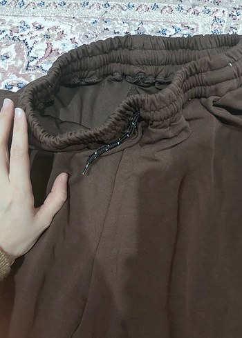 Kadın Kahverengi eşortman altı - Görsel 2