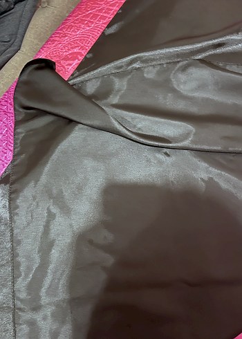 Siyah Kadın İpek Görünümlü Drape Şal - Görsel 2