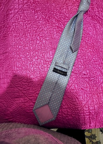 Gri Noktalı Erkek Kravat - Görsel 2