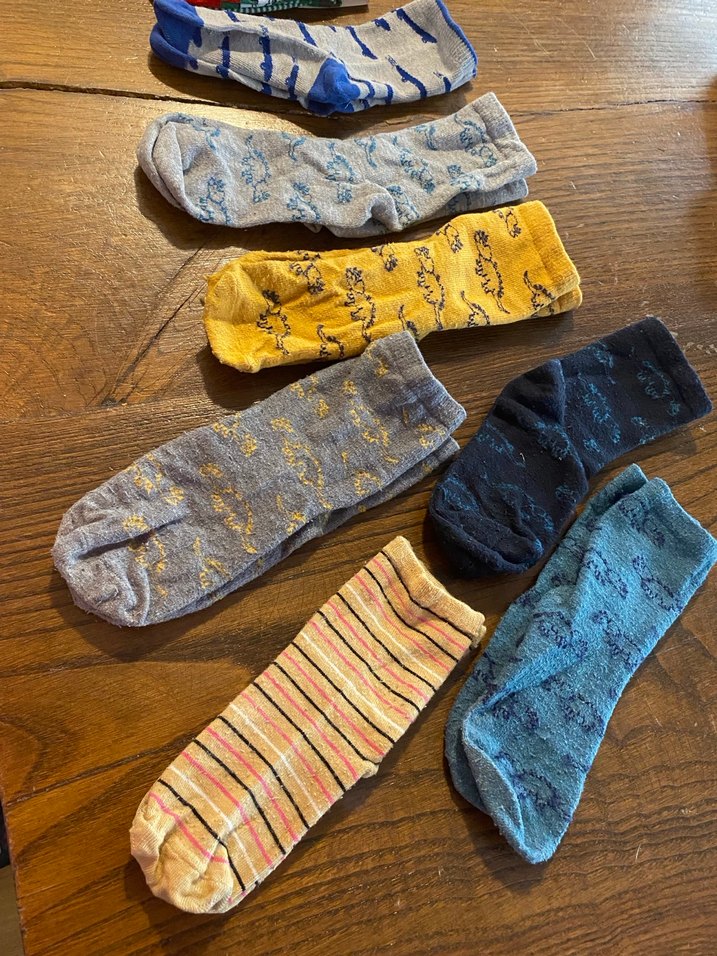 Erkek Çocuk Renkli Desenli Çorap Seti - Görsel 2