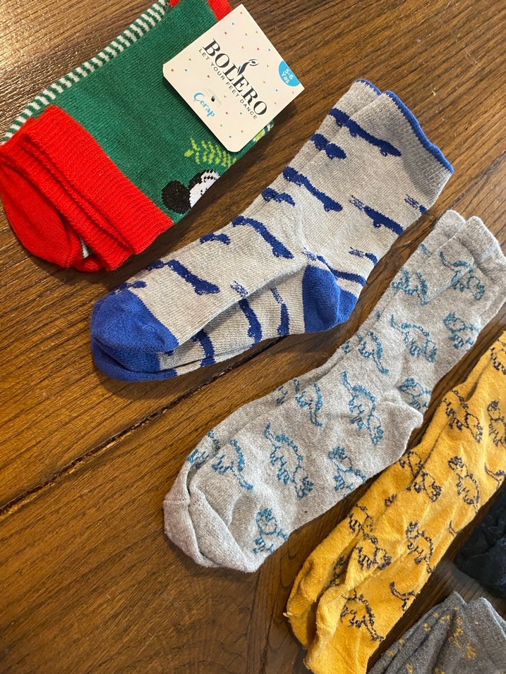 Erkek Çocuk Renkli Desenli Çorap Seti - Görsel 4