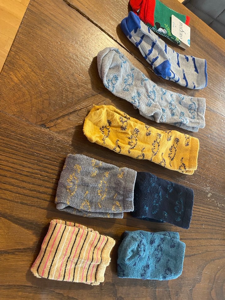 Erkek Çocuk Renkli Desenli Çorap Seti - Görsel 5