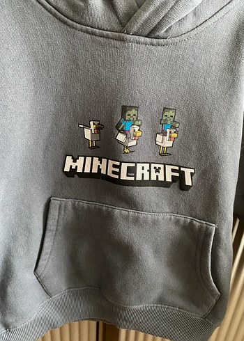 Zara Kapüşonlu Sweatshirt - Görsel 2