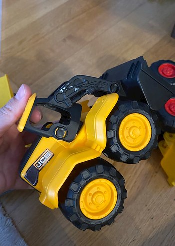 Sarı Renkli Oyuncak İnşaat Araçları Seti - Görsel 4