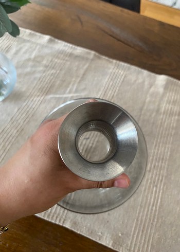 Beden gri Renk Ikea karaf Gri Şeffaf Dekoratif Vazo