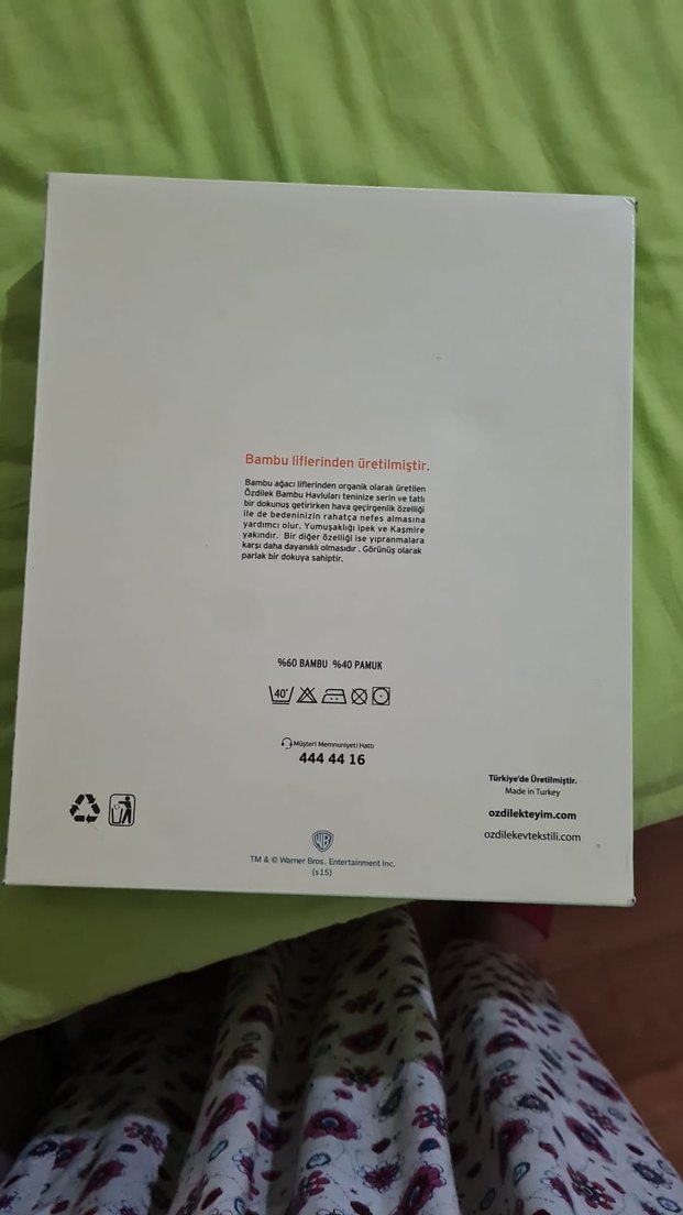 Pembe Baskılı Bebek havlusu - Görsel 4