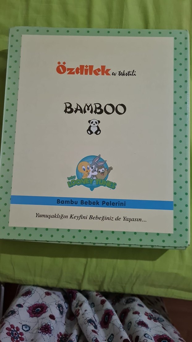 Pembe Baskılı Bebek havlusu - Görsel 3