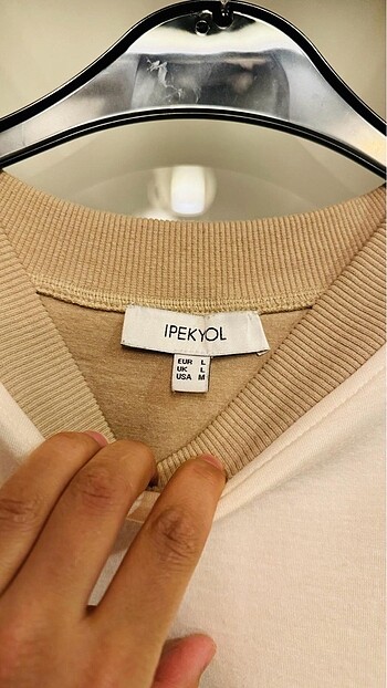 l Beden camel Renk İpekyol swetshirt