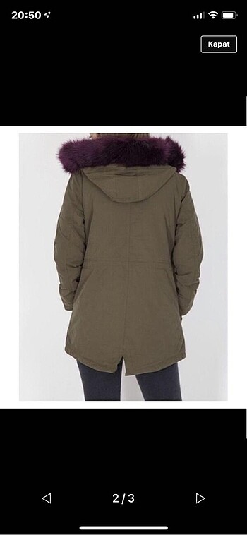 Mavi marka parka - Görsel 2