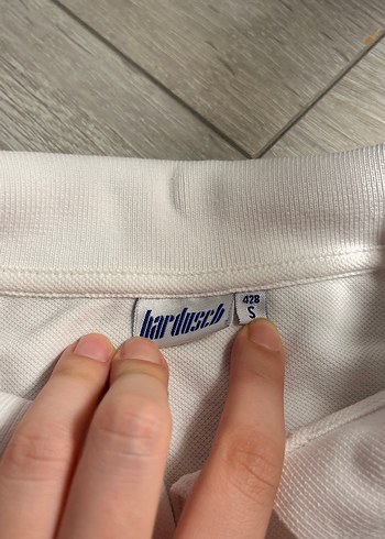 Düğmeli Beyaz Erkek Polo Tişört - Görsel 3