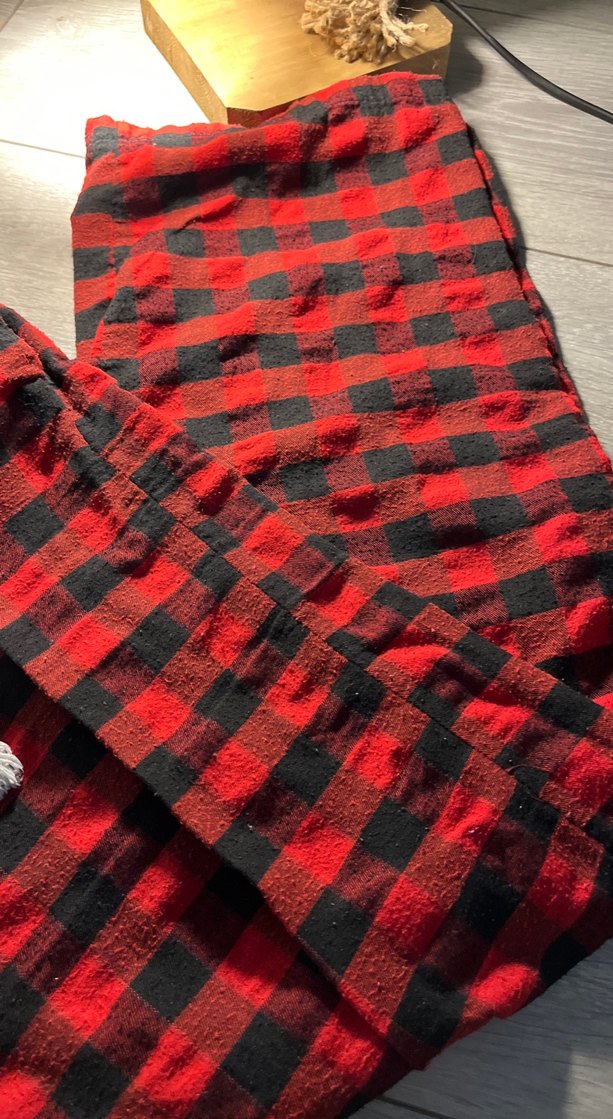 Kırmızı Rahat Unisex Pijama Takımı - Görsel 2