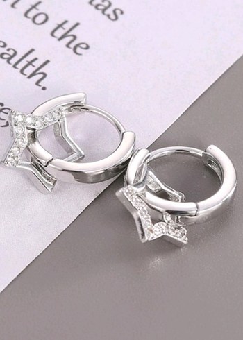 Yıldız Damla Küpe - Görsel 2