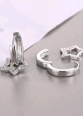 Yıldız Damla Küpe - Görsel 3