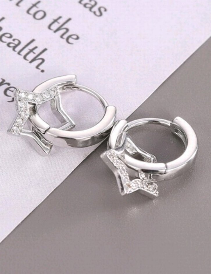 Yıldız Damla Küpe - Görsel 2