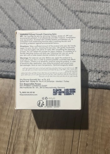 The Purest Solutions Nemlendirici Temizleyici Balm - Görsel 2