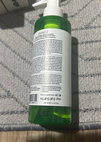 Sinoz Yağlı ve Karma Cilt Temizleme Jeli - Görsel 2