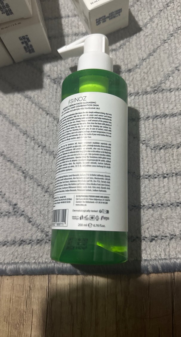 Sinoz Yağlı ve Karma Cilt Temizleme Jeli - Görsel 2