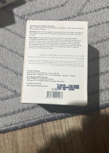 The Purest Solutions Meyve Enzimli Toz Temizleyici - Görsel 2