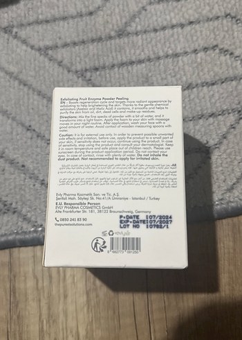 The Purest Solutions Meyve Enzimli Peeling Tozu - Görsel 2