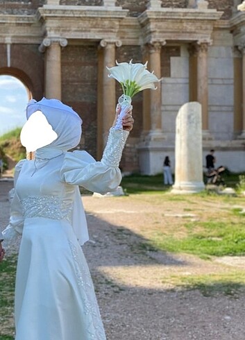 Gelinlik,Tesettür Nikah Elbisesi