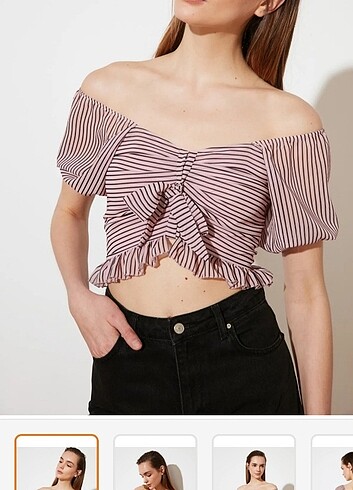 Trendyol & Milla Trendyol milla pembe crop