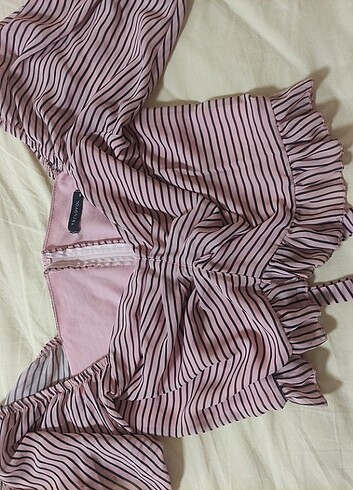 40 Beden Trendyol milla pembe crop