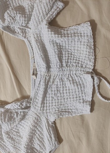 Koton beyaz crop