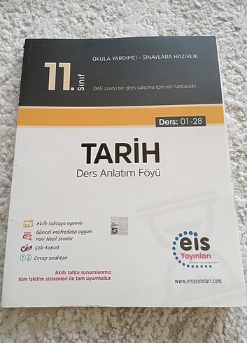 EİS Yayınları Tarih DAF Ders Anlatım Föyü 