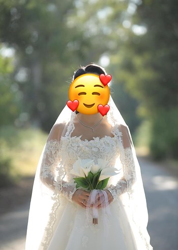 s Beden beyaz Renk Uzun Beyaz Straplez A Kesim Gelinlik