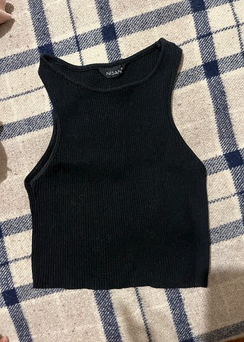 Siyah crop - Görsel 2