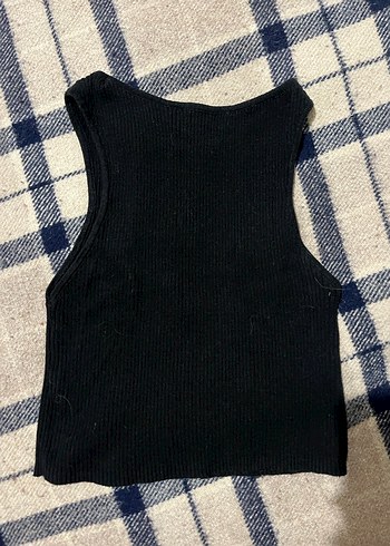 Siyah crop - Görsel 3