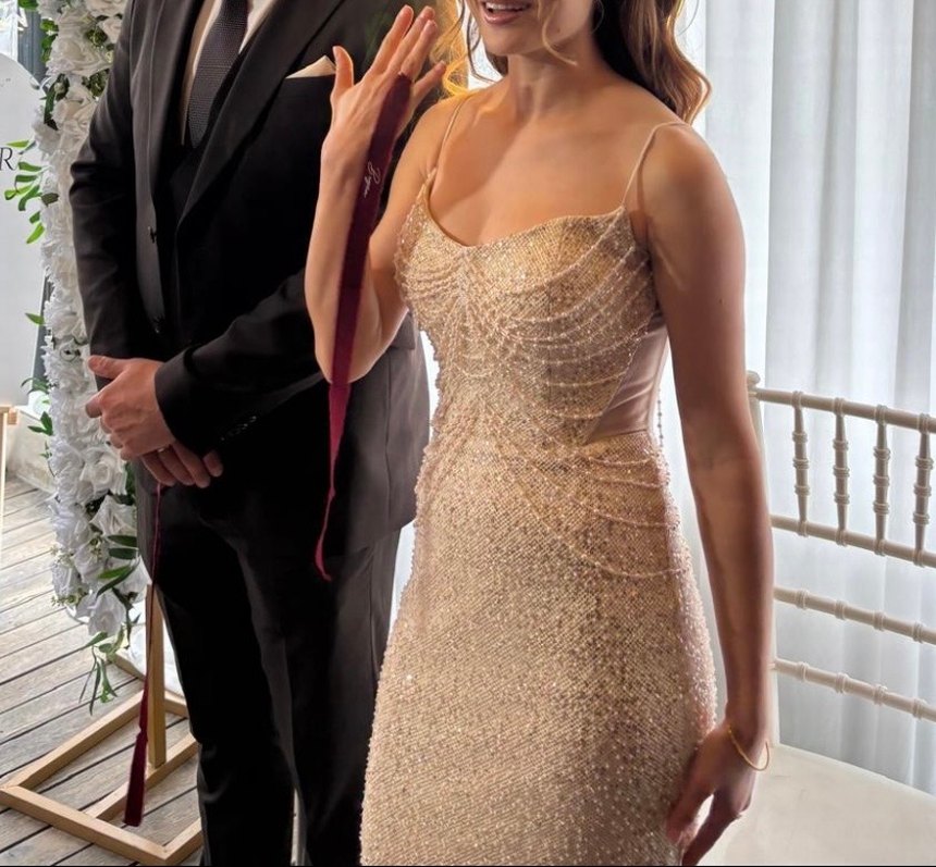 Nişan abiye elbise - Görsel 4