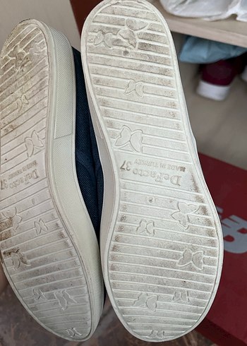 Kadın Kot Denim Günlük Sneakers - Görsel 3