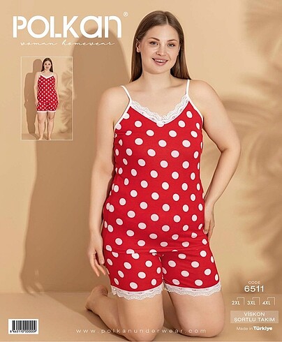 Şortlu pijama takımı
