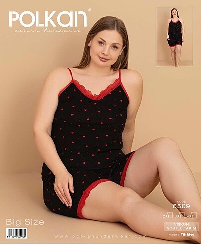 diğer Beden çeşitli Renk Şortlu pijama takımı