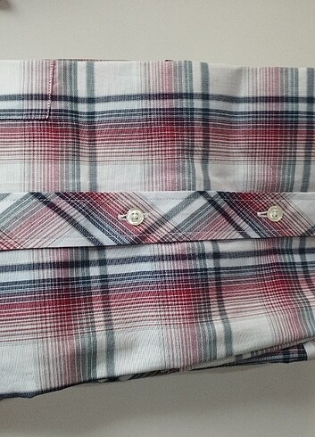 Di cotton kısa kollu gömlek  - Görsel 2